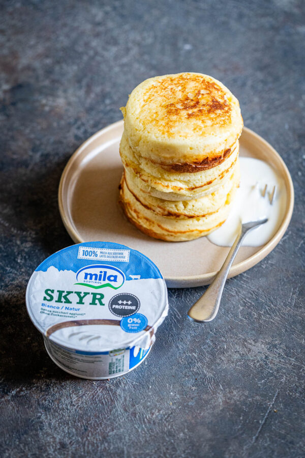 Pancake soffici allo Skyr