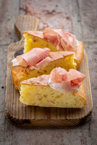 Torta al formaggio con culatta